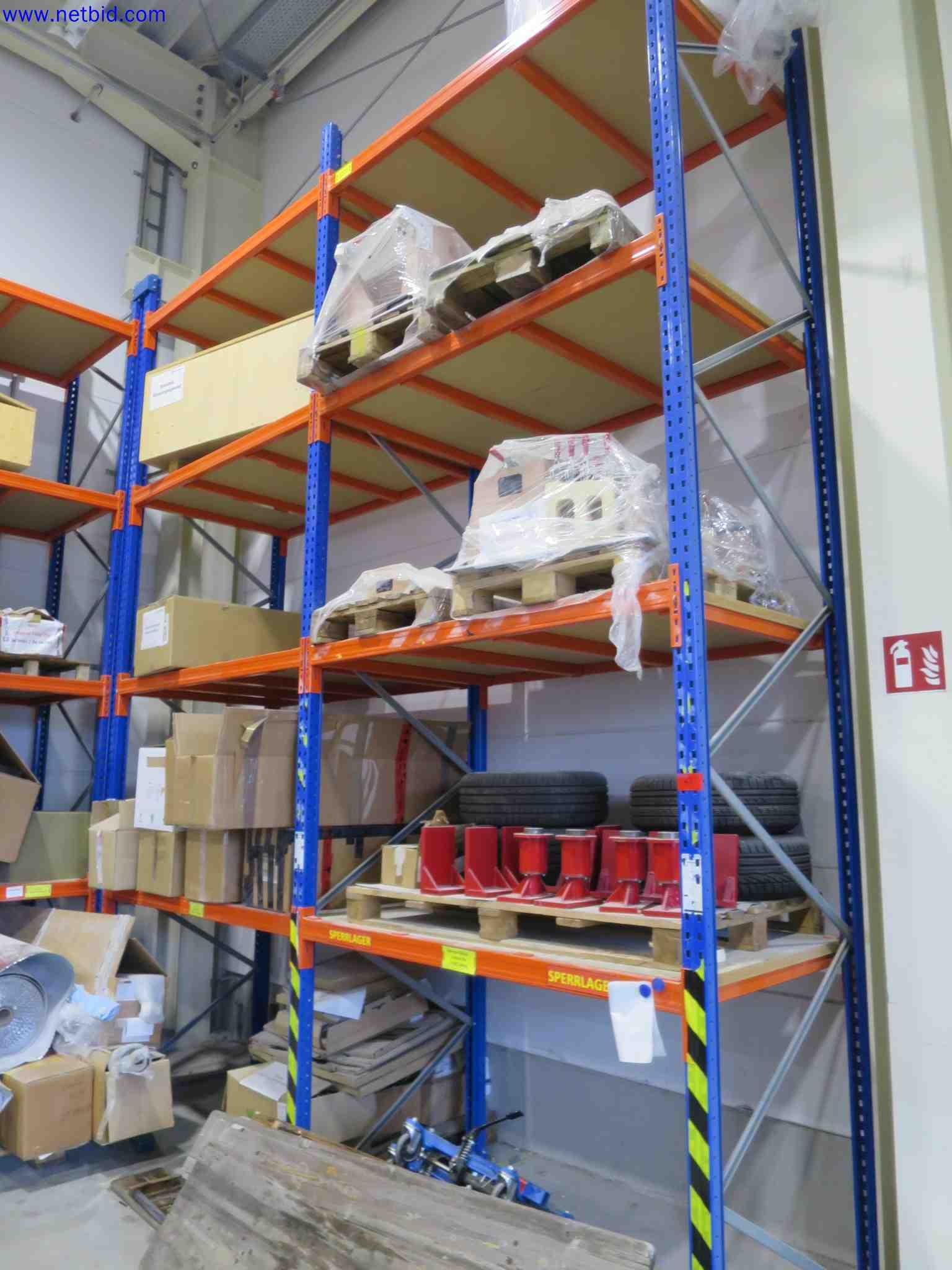2 Palettenregale Schulte Lagertechnik S620-N